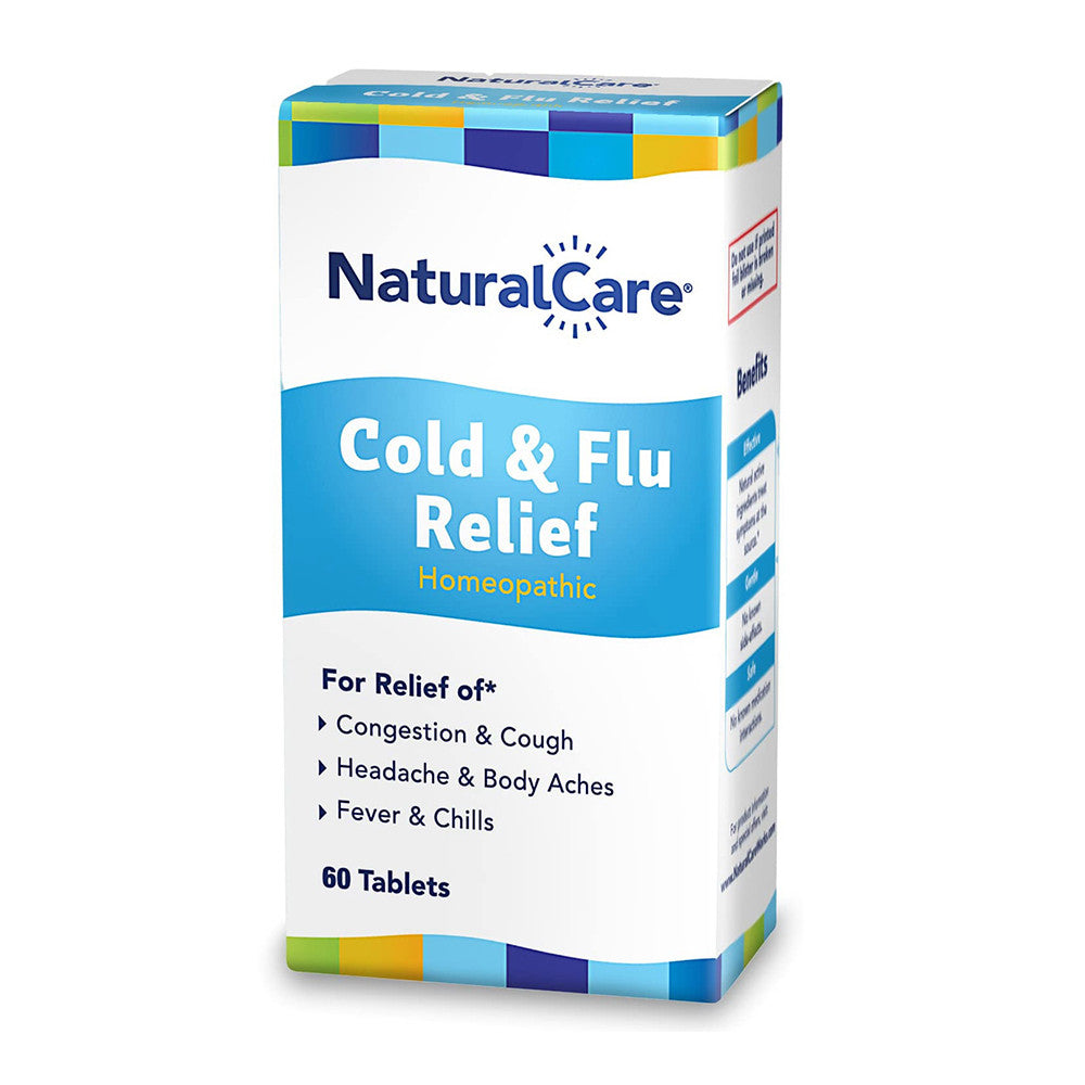 Natra Bio Cold and Flu Relief Non Drowsy Tablets, 60 Ea